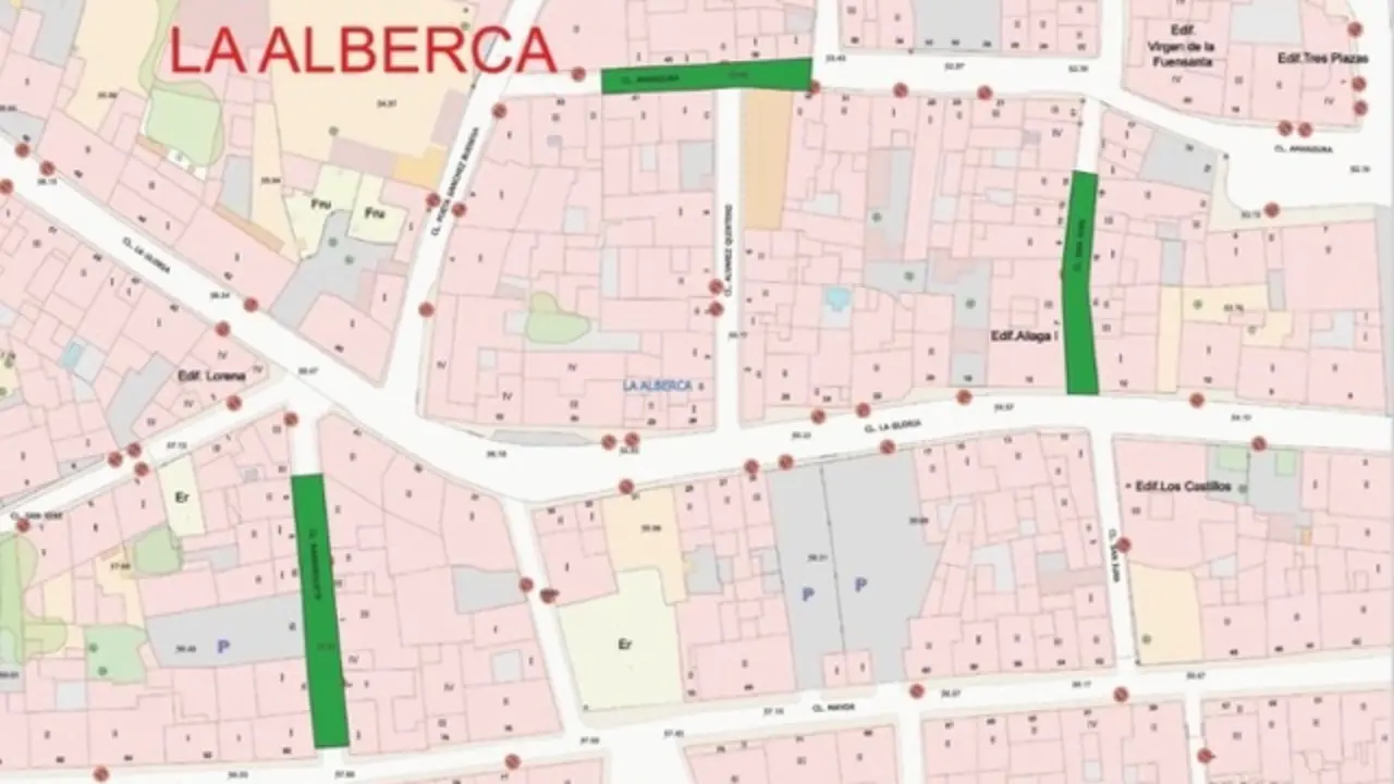 MAPA LA ALBERCA
